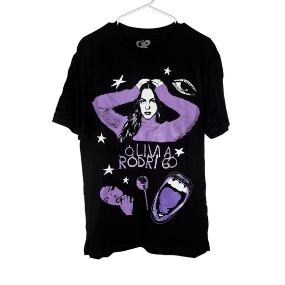 Olivia Rodrigo Tops - Olivia Rodrigo Band Concert Tee Black Size 1X NWOT